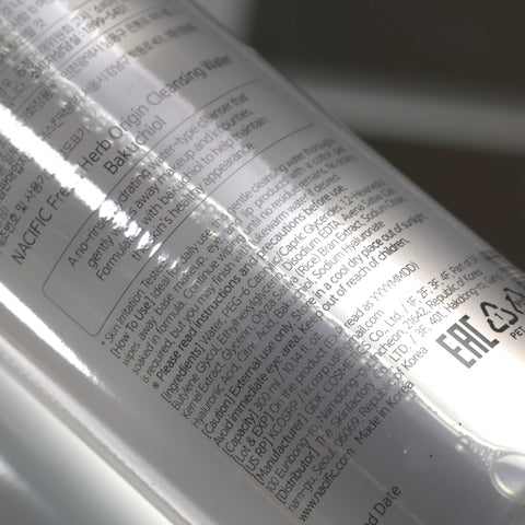 NACIFIC Fresh Herb Origin Cleansing Water Bakuchiol - 300ml