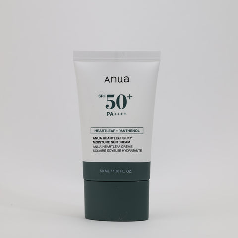 Anua Heartleaf Silk Moisture Sun Cream SPF 50+ PA++++ 50ml