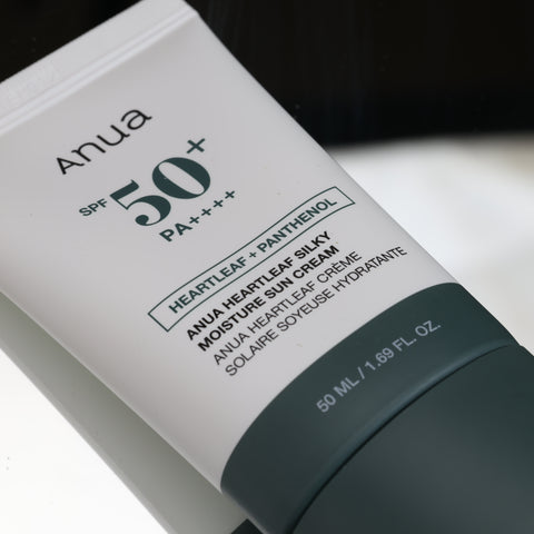 Anua Heartleaf Silk Moisture Sun Cream SPF 50+ PA++++ 50ml