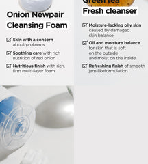 Isntree Onion New Pair Cleansing Foam 150ml