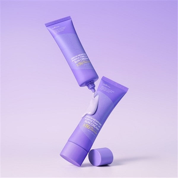 Isntree Onion Newpair Purple Tone Up Sun Cream SPF50+ PA++++ 50ml