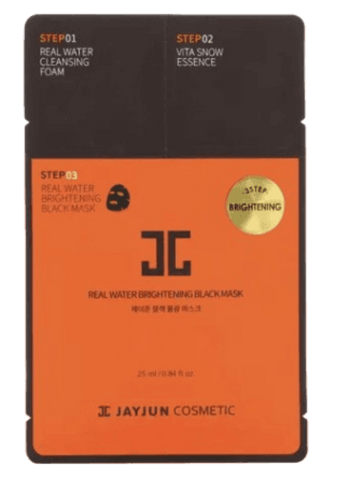JAYJUN Real Water Brightening Black Mask 1Pack(10pcs)