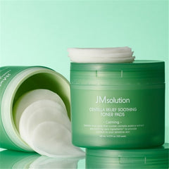 JMsolution Centella Relief Soothing Toner Pads 140ml