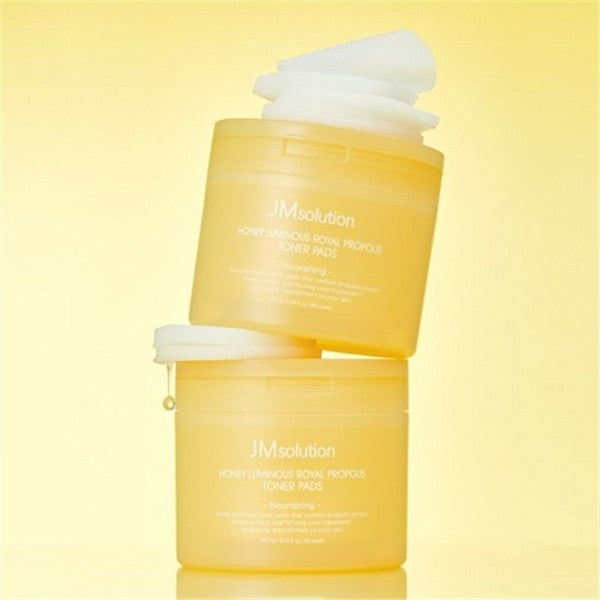 JMsolution Honey Luminous Royal Propolis Toner Pads 170ml