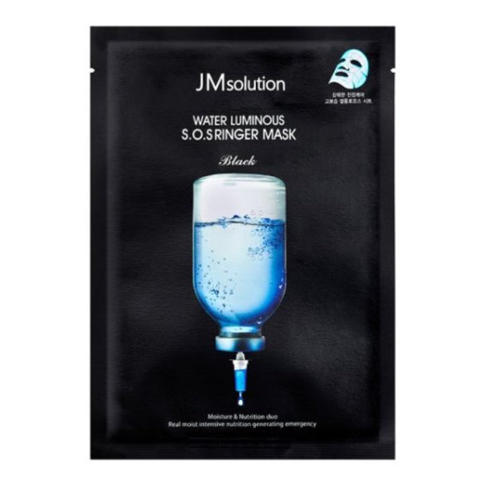 JMsolution Water Luminous S.O.S Ringer Mask Black 35ml x 10ea