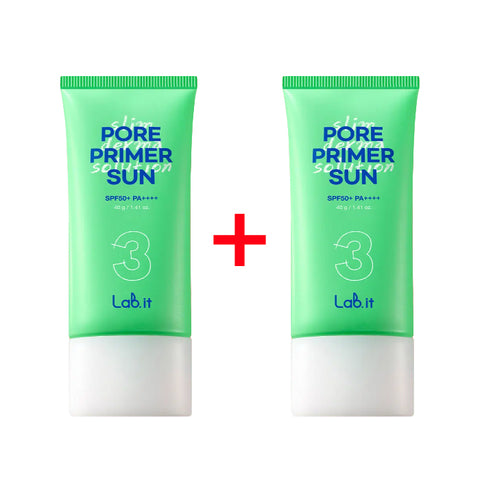 LAB.IT Pore Primer Sun 40g x 2ea (SPF50+ PA++++)