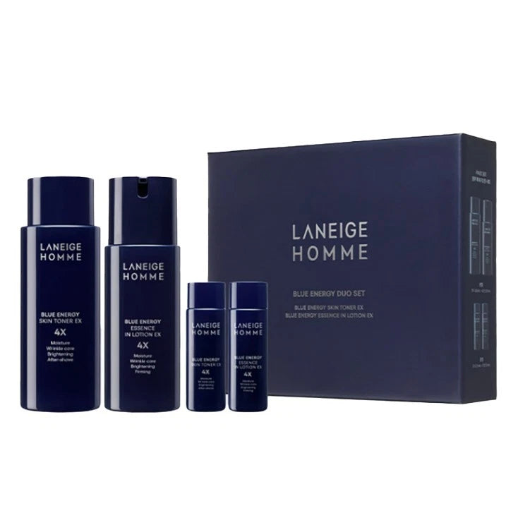 LANEIGE Homme Blue Energy Duo Set (4 items) Men's Skincare