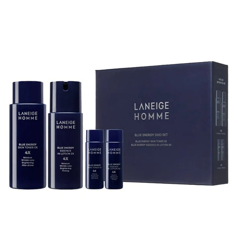 LANEIGE Homme Blue Energy Duo Set (4 items) Men's Skincare