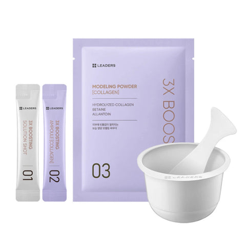 LEADERS 3X Boosting Modeling Mask Collagen 3-Step