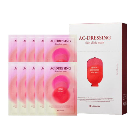LEADERS AC Dressing Skin Clinic Mask 25ml x 10pcs