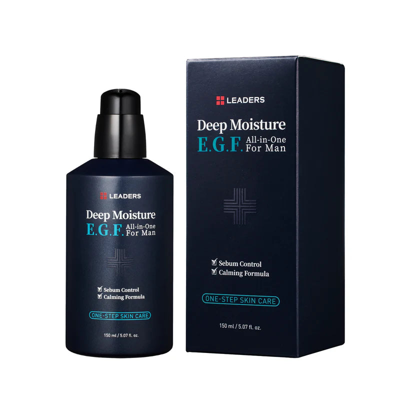 LEADERS Deep Moisture E.G.F. All-in-One For Man 150ml