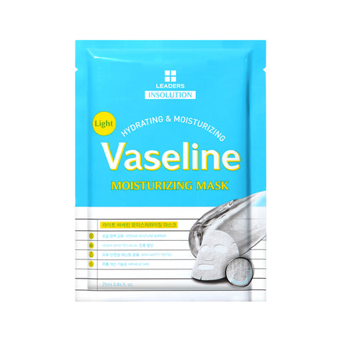 LEADERS Insolution Light Vaseline Moisturizing Mask 25ml x 5pcs