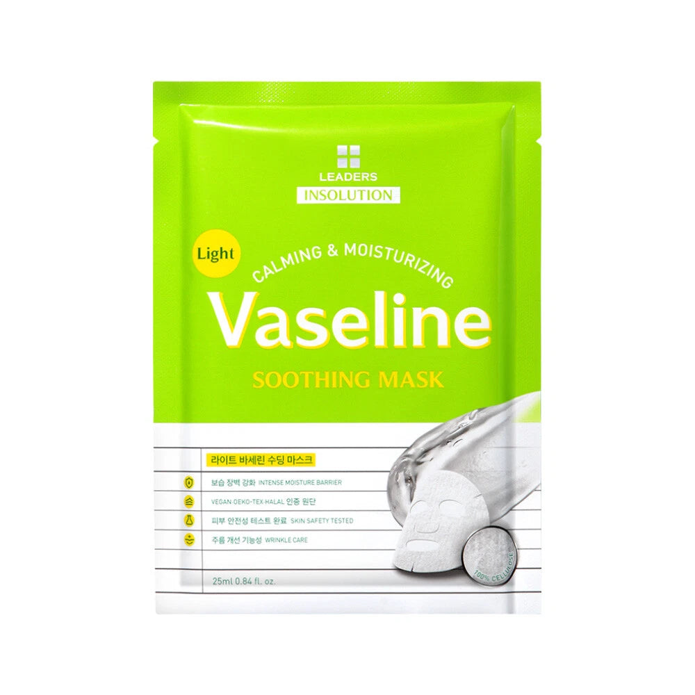 LEADERS Insolution Light Vaseline Soothing Mask 25ml x 5pcs