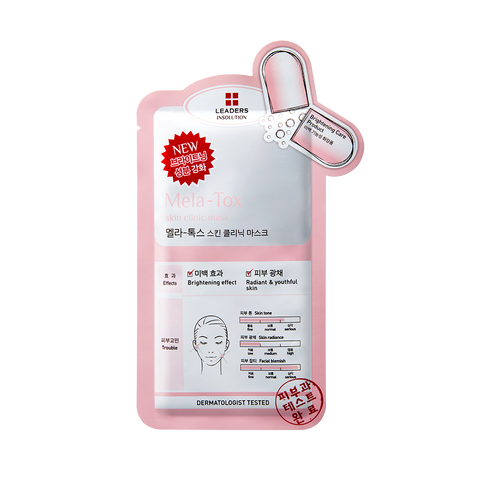 LEADERS Insolution Mela-Tox Skin Clinic Mask 25ml x 5pcs
