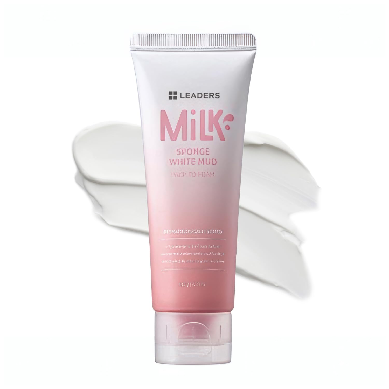 LEADERS Milk Sponge White Mud Pack To Foam 120g