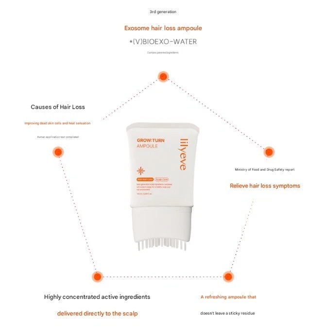 LILYEVE Grow Turn Scalp Care Ampoule 100ml 3