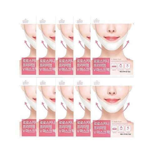 LOLOSKINNY Premium V-Line Mask Pack (7g x 10pcs)
