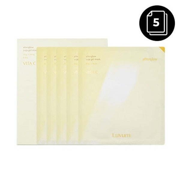 Luvum Afterglow Yuja Gel Mask (5 sheets)