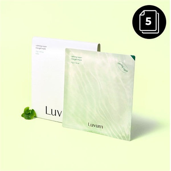 Luvum Calming Repair Cica Gel Mask 5 sheets