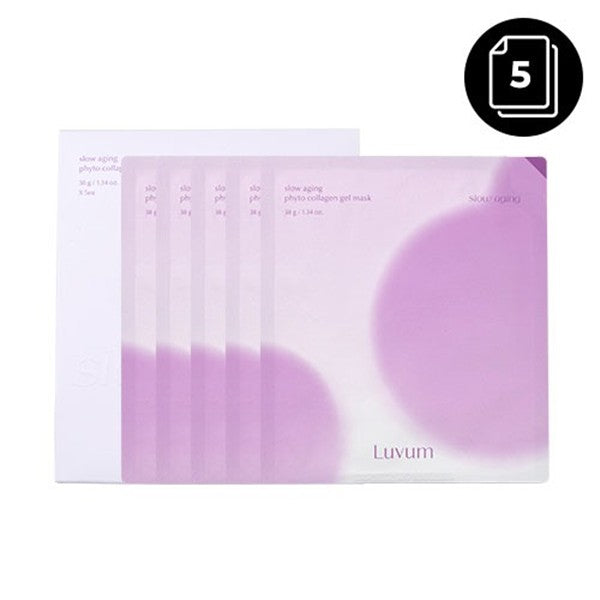 Luvum Slow Aging Phyto Collagen Gel Mask 5 masks