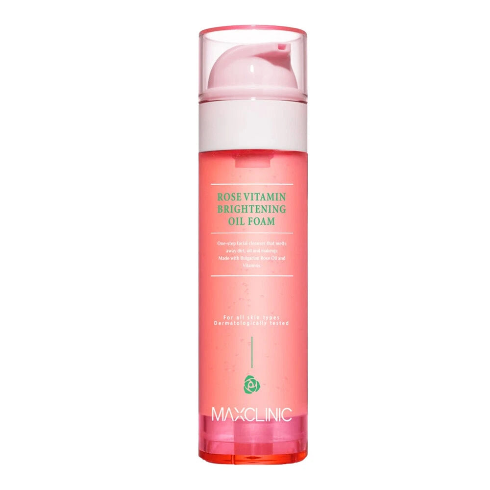 MAXCLINIC Rose Vitamin Brightening Oil Foam 110g