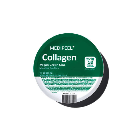 DAISO MEDIPEEL Vegan Green Cica Collagen Modeling Cup Pack 28g