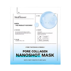 MEDIANSWER Pore Collagen Nanoshot Mask 37g x 5ea
