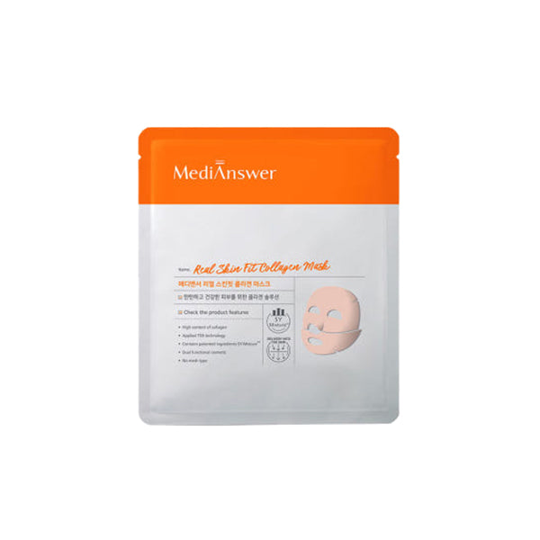 MEDIANSWER Real Skin Fit Collagen Mask 35g x 20ea 1