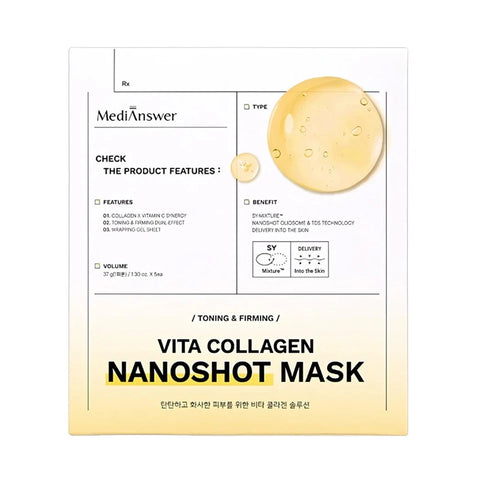 MEDIANSWER Vita Collagen Nanoshot Mask 37g x 5ea