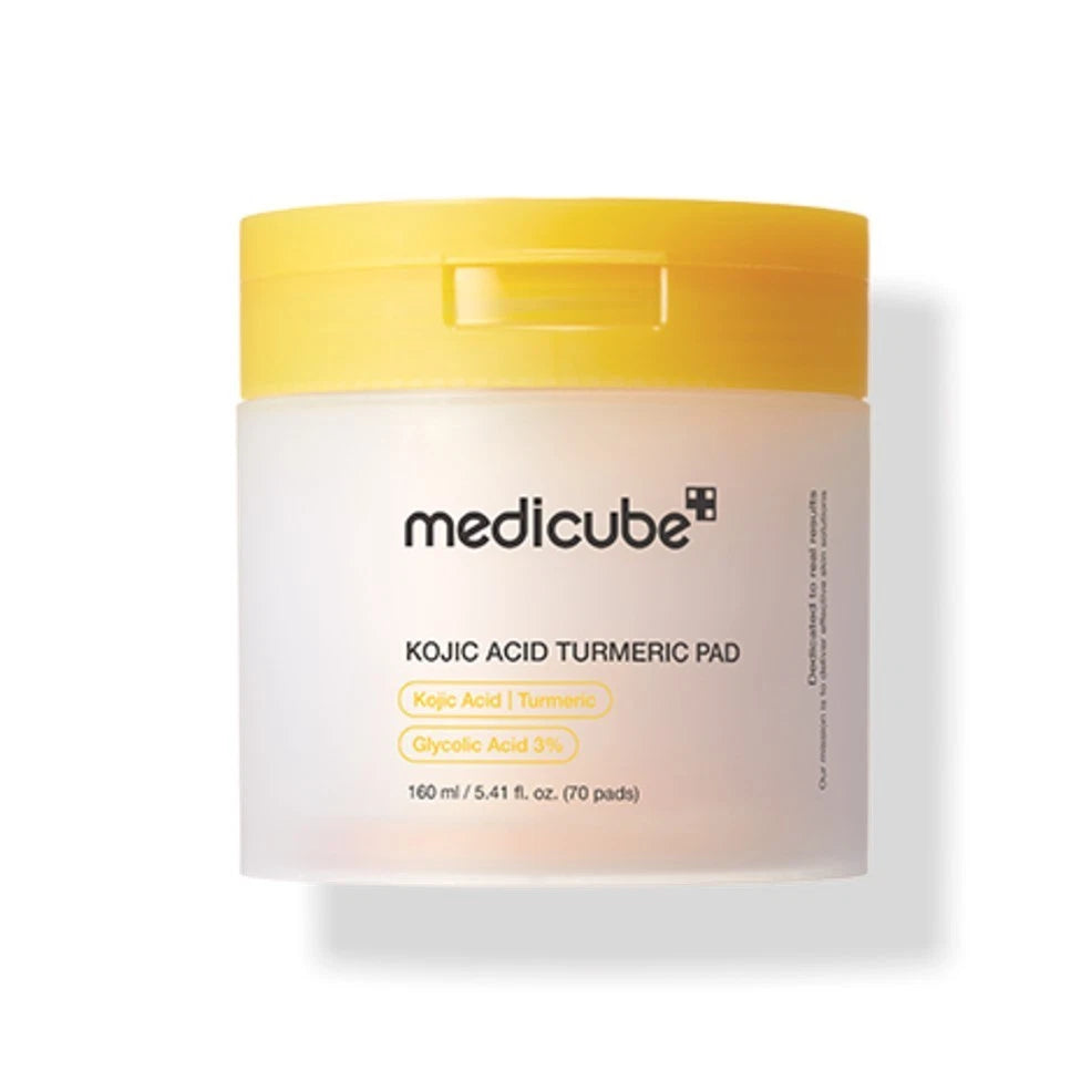 MEDICUBE Kojic Acid Turmeric Pad 160mL (70 pads)