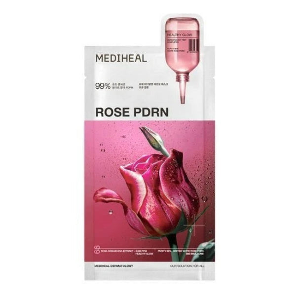 MEDIHEAL Rose PDRN Essential Mask Sheet 24ml x 10ea