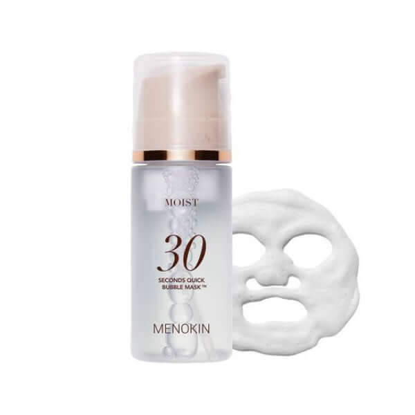 MENOKIN 30 Seconds Quick Bubble Mask Moist 95ml