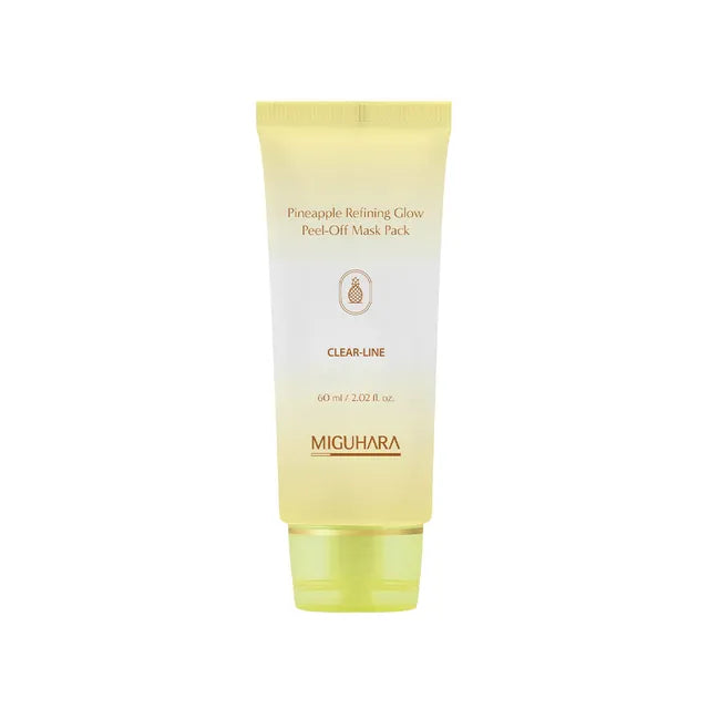 MIGUHARA Pineapple Refining Glow Peel-off Mask Pack 60ml