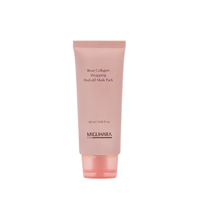 MIGUHARA Rose Collagen Wrapping Peel-off Mask Pack 60ml