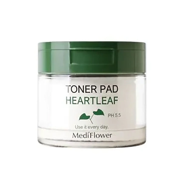 MediFlower Heartleaf Toner Pad 180ml (60 pads)