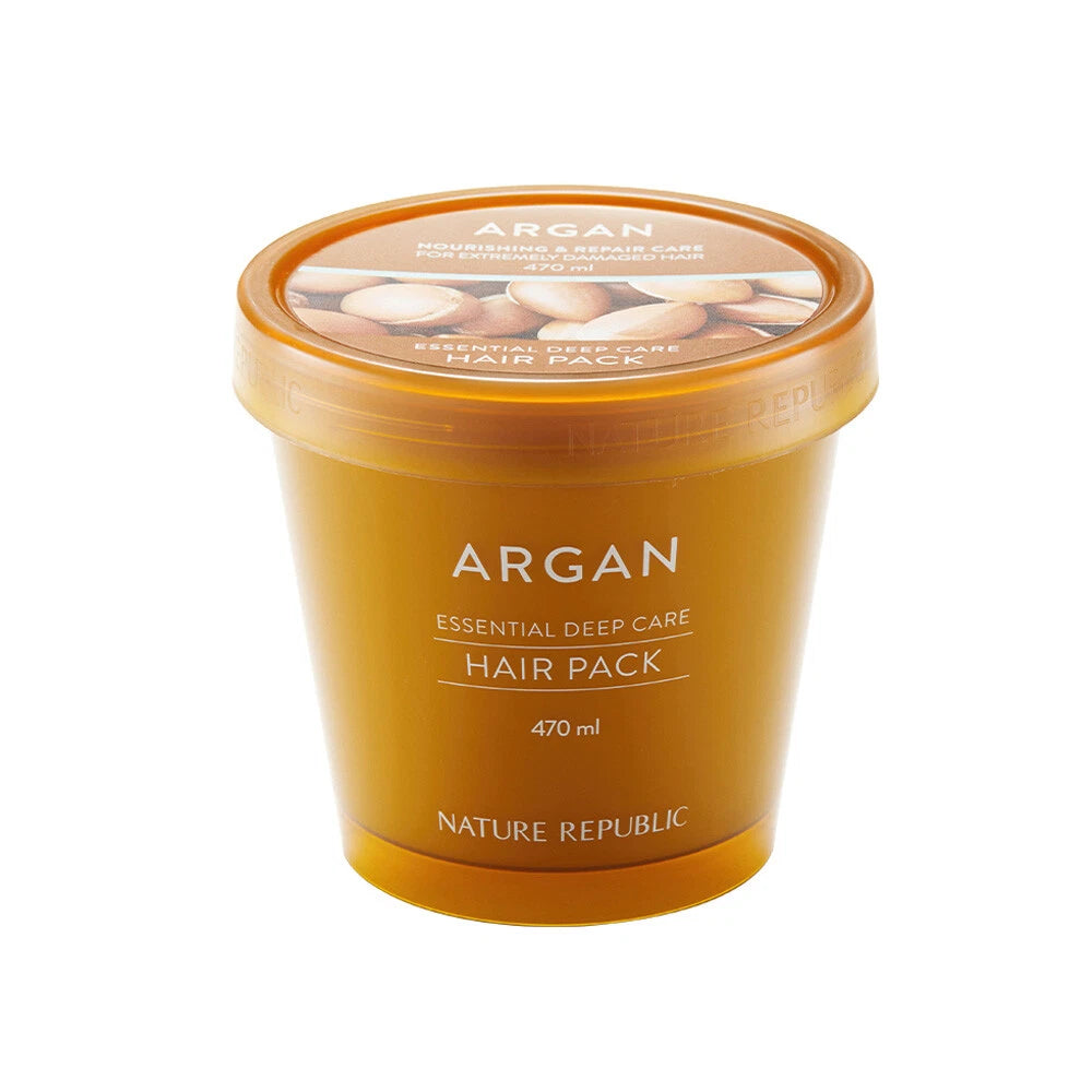 NATURE REPUBLIC Argan Essential Deep Care Hair Pack 470ml