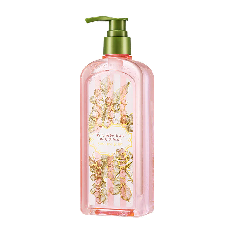 NATURE REPUBLIC Perfume De Nature Body Oil Wash (Sunshine Berry) 345ml