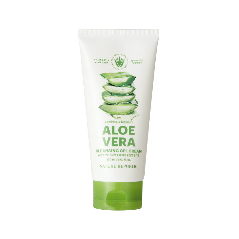 NATURE REPUBLIC Soothing & Moisture Aloe Vera Cleansing Gel Cream 150ml
