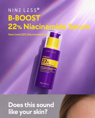 NINELESS B-Boost 22% Niacinamide Serum 30ml