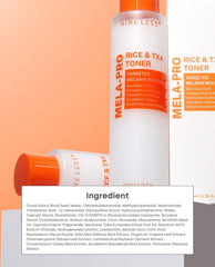 NINELESS MELA-PRO Rice & TXA Toner 200ml