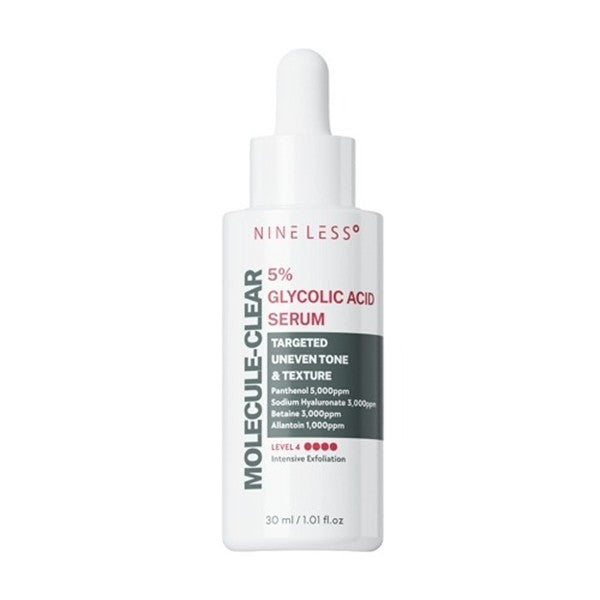 NINELESS Molecule-Clear 5% Glycolic Acid Serum 30ml
