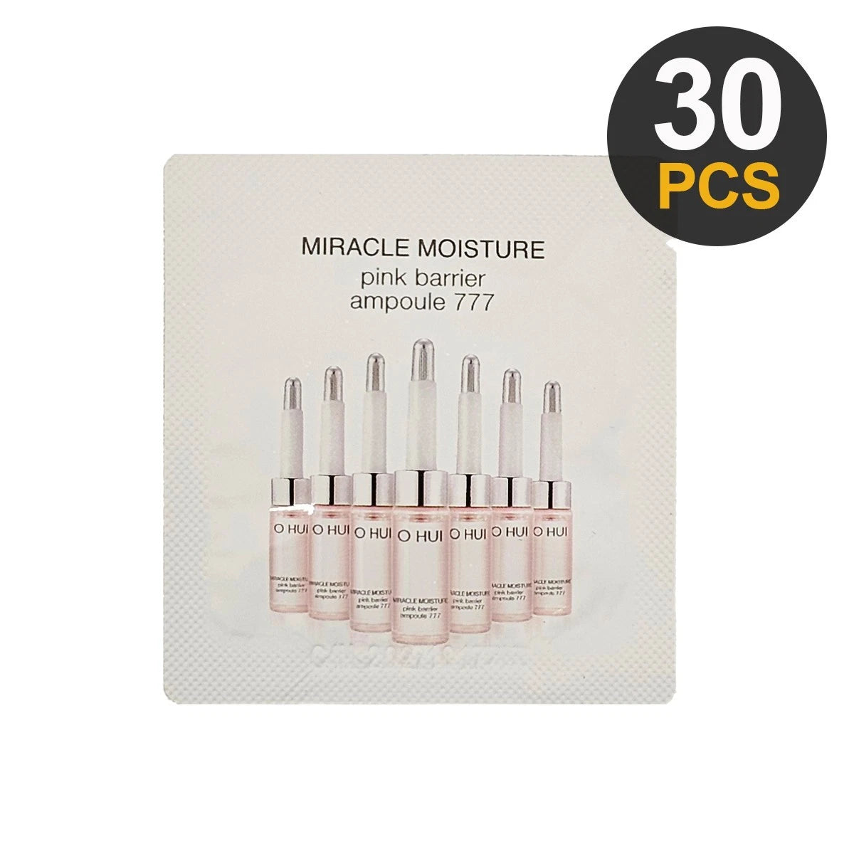 OHUI Miracle Moisture Pink Barrier Ampoule 777 1ml x 30pcs