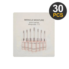 OHUI Miracle Moisture Pink Barrier Ampoule 777 1ml x 30pcs