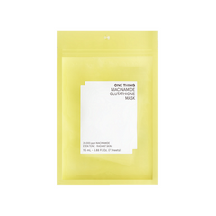 ONE THING Niacinamide Glutathione Mask 115ml (7 Sheets)