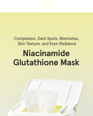 ONE THING Niacinamide Glutathione Mask 115ml (7 Sheets)