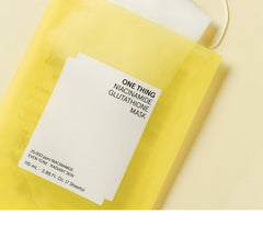 ONE THING Niacinamide Glutathione Mask 115ml (7 Sheets)