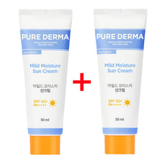 ON THE BODY Pure Derma Mild Moisture Sun Cream 50ml x 2ea (SPF50+ PA++++)
