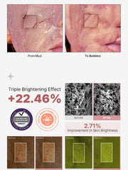 P.CALM Red Rice Bubble Deep Mask 90g