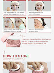 P.CALM Red Rice Bubble Deep Mask 90g