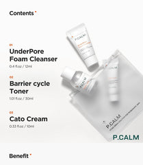 P.CALM Trial Kit - Skincare Essentials 52ml